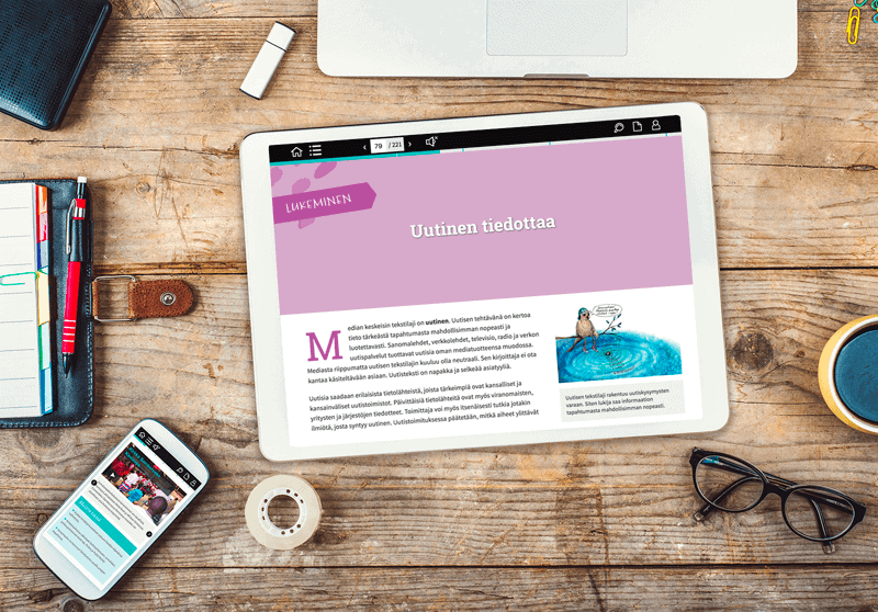 digikirja suomenkielinen opetus